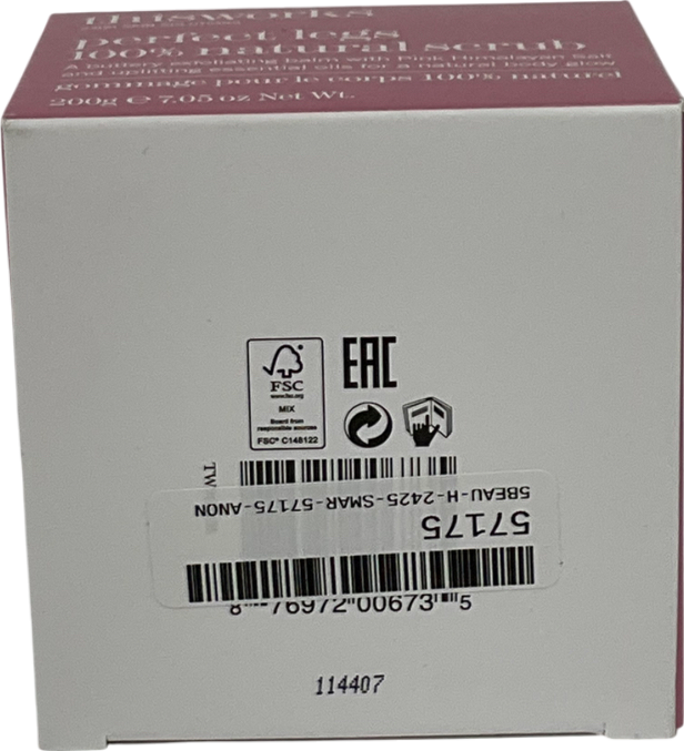 thiswork Perfect Legs 100% Natural Scrub 200g