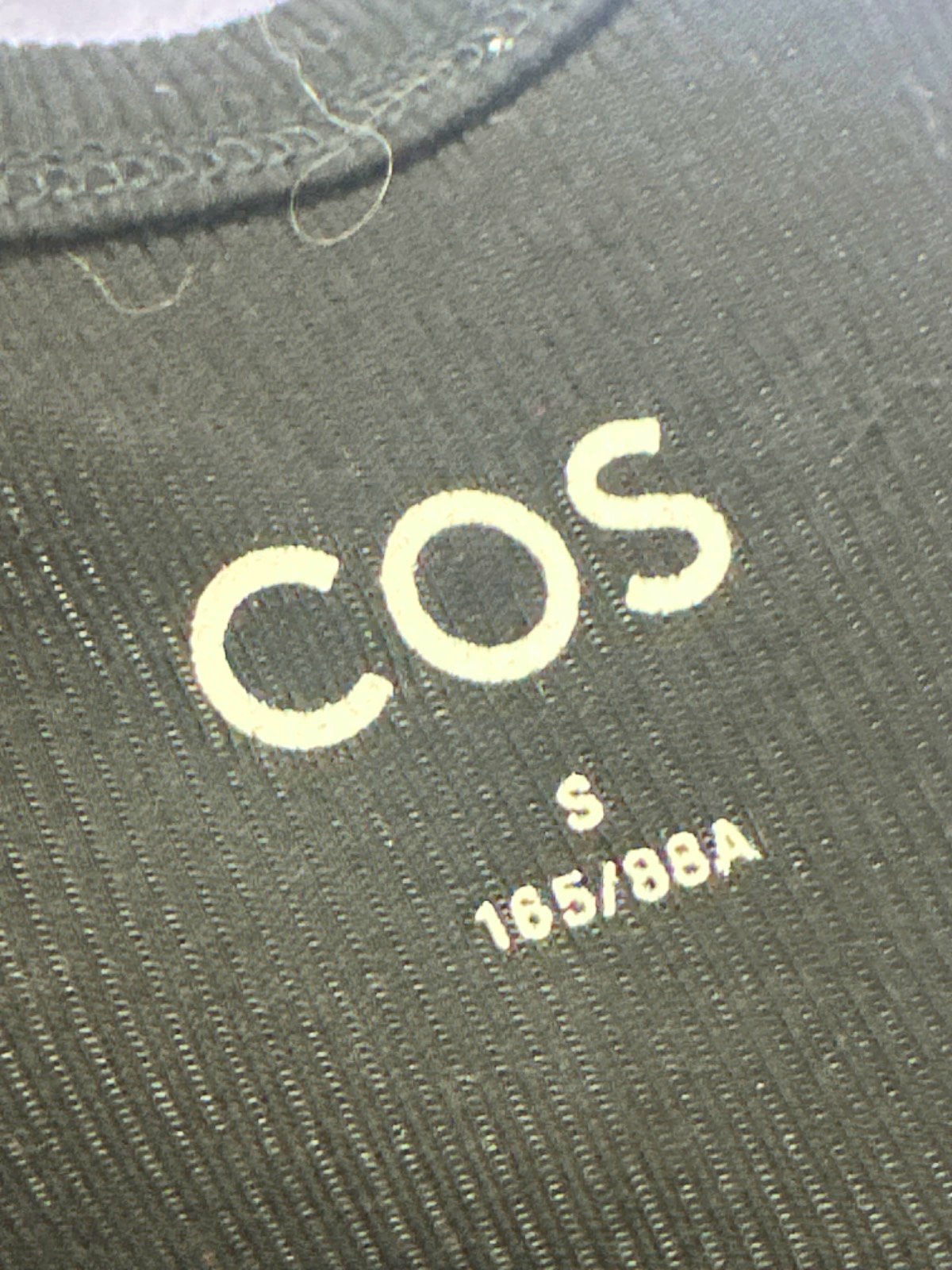 COS Black Sleeveless Maxi Dress UK S