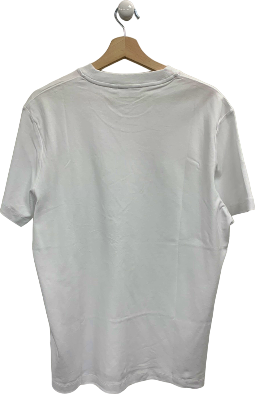Calvin Klein White Modern Minimal Relaxed T-Shirt M