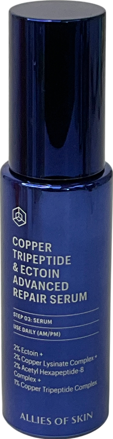 Allies of Skin Copper Tripeptide & Ectoin Advanced Repair Serum 30ml