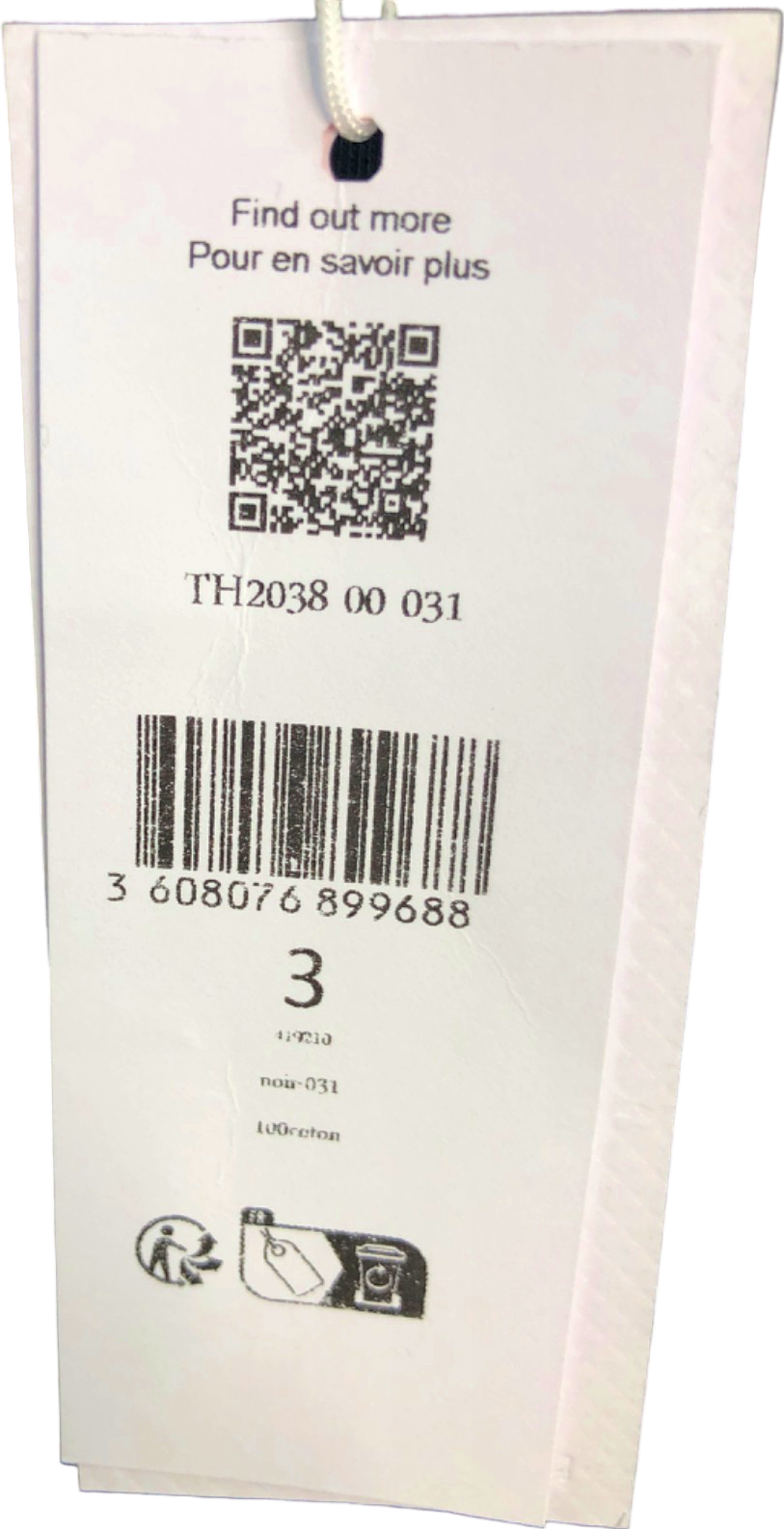 Lacoste Black Short Sleeve T-Shirt UK Size 3 UK S