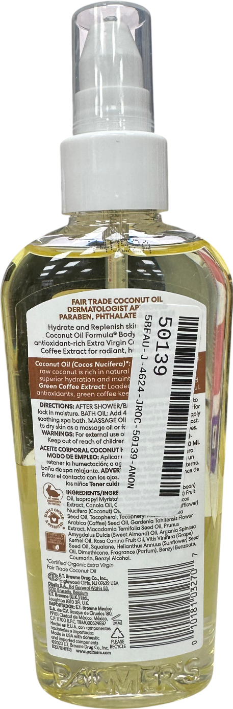 Palmer's Coconut Hydrate Body Oil 150ml