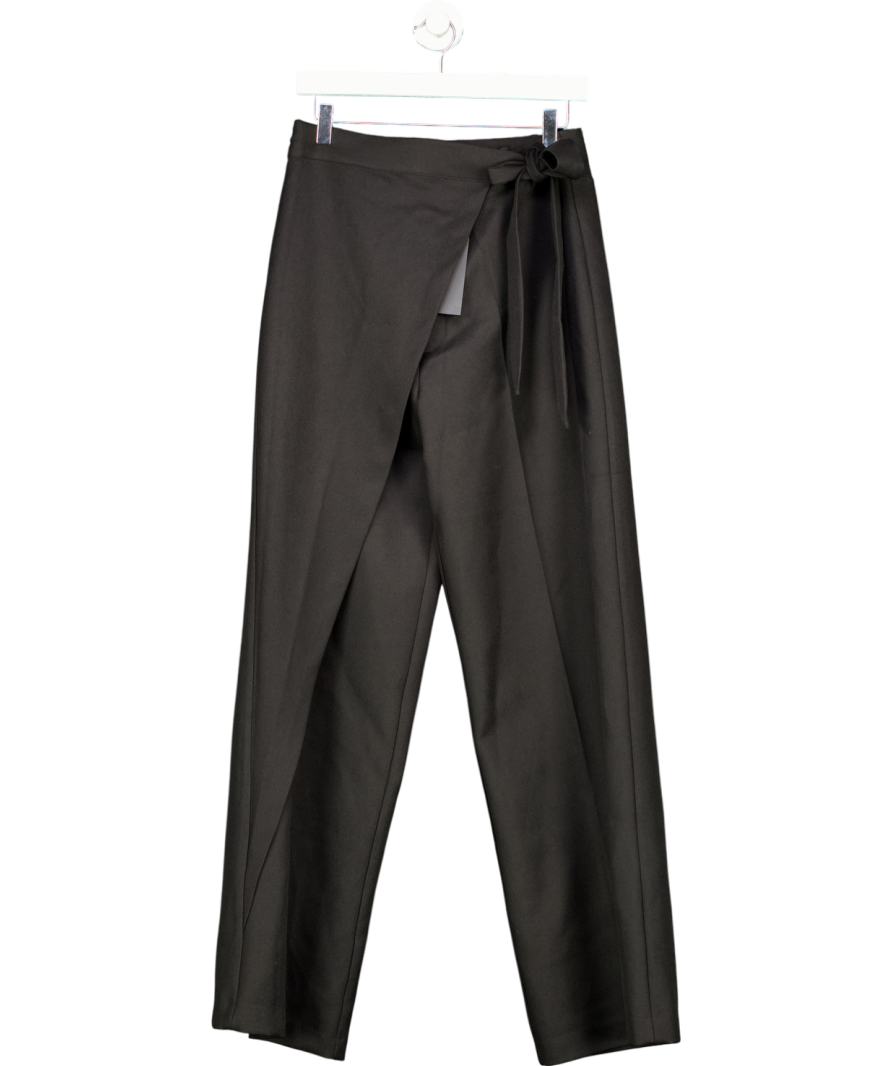 Marniere de voir Black Tailored Wrap Trousers UK 10