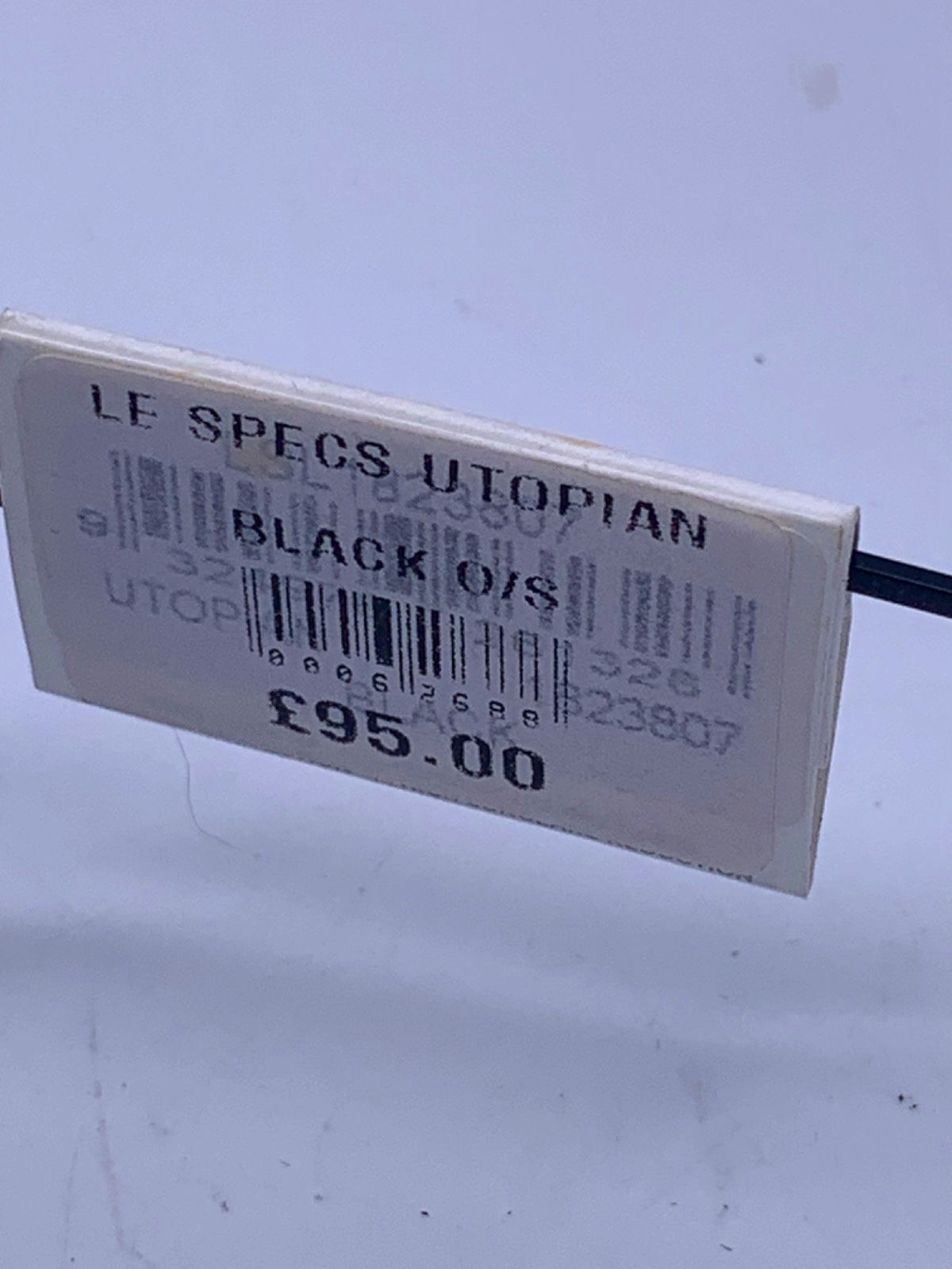 Le Specs Luxe Black Utopian Sunglasses O/S