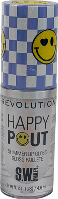 Revolution Smiley Happy Pout Lip Gloss Stellar Shine 4.6ml