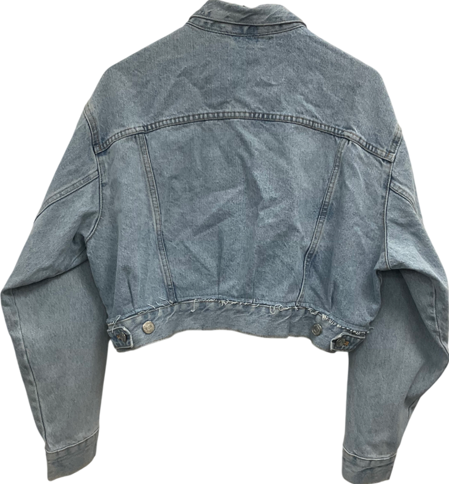 ZARA Blue Denim Jacket UK L