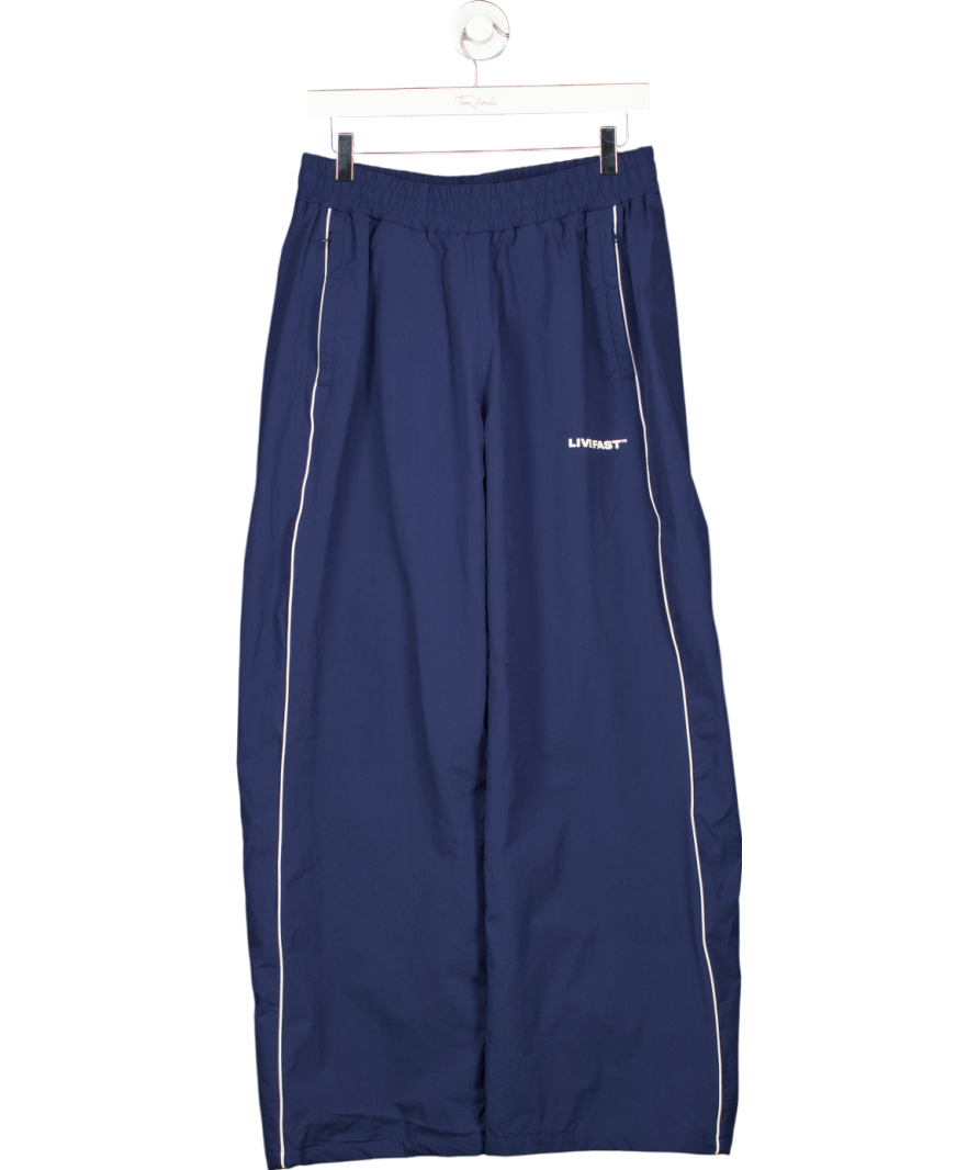 LFDY Blue Live Fast Trackpants UK S