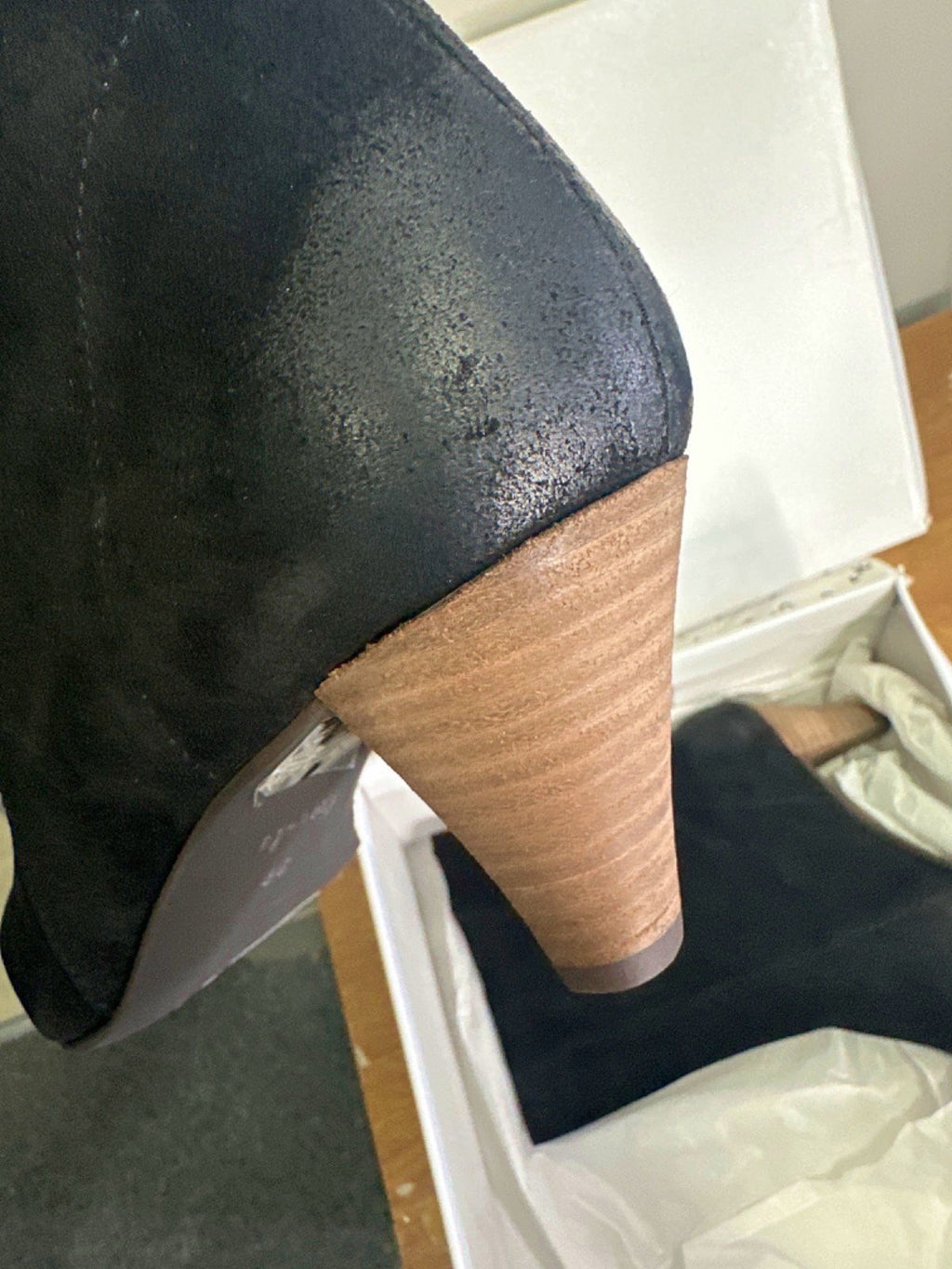 Hush Black Hesper Boot EU 39 UK 6