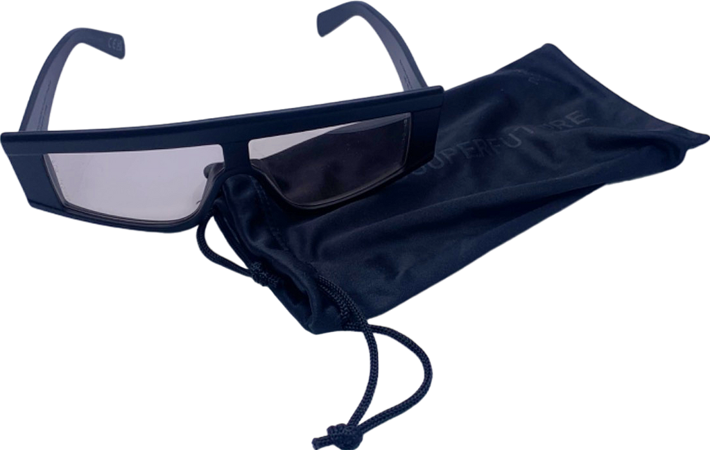 Retrosuperfuture Black Matte SunGlasses 62