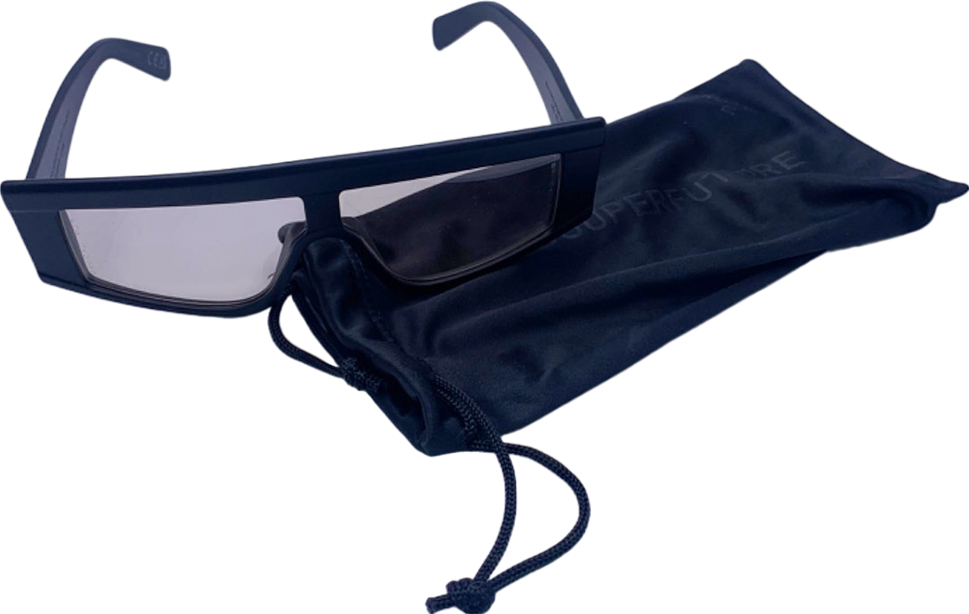 Retrosuperfuture Black Matte SunGlasses 62