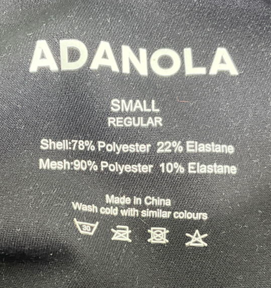 Adanola Black Ultimate Leggings UK S