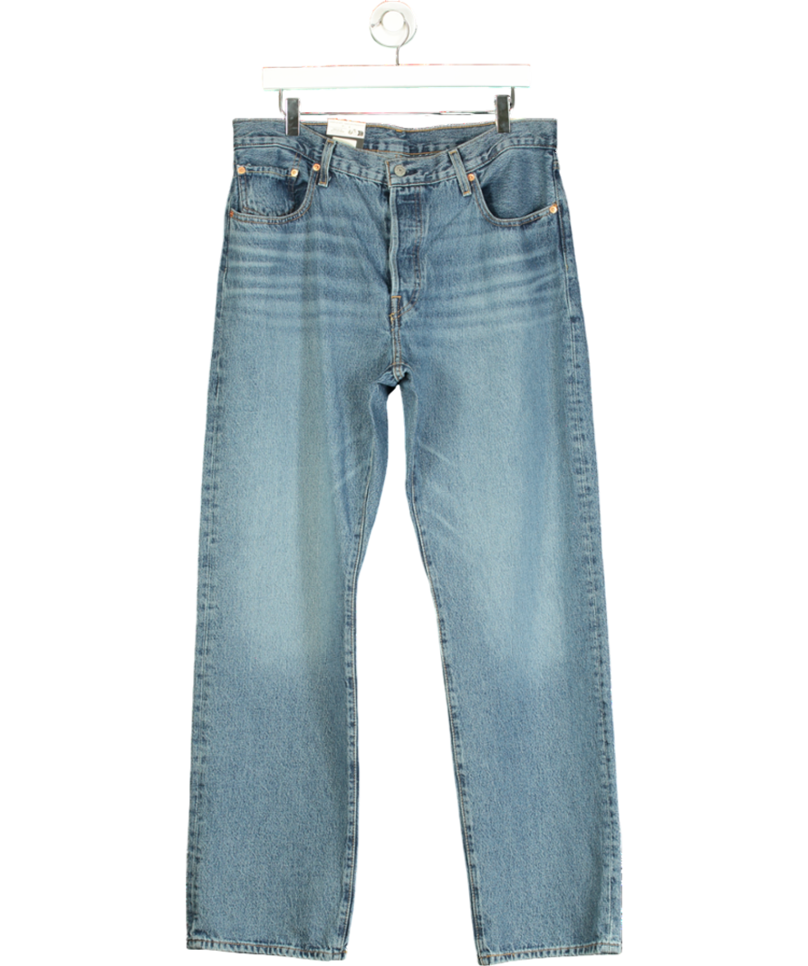 levis Blue 501 90s Mid Rise Jeans W32