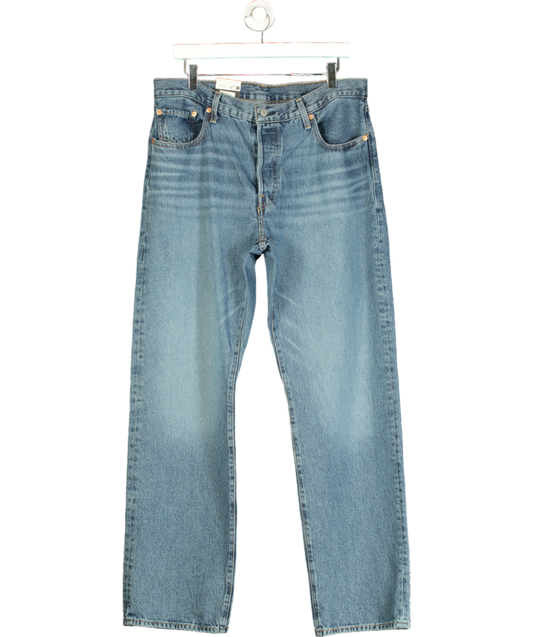 levis Blue 501 90s Mid Rise Jeans W32