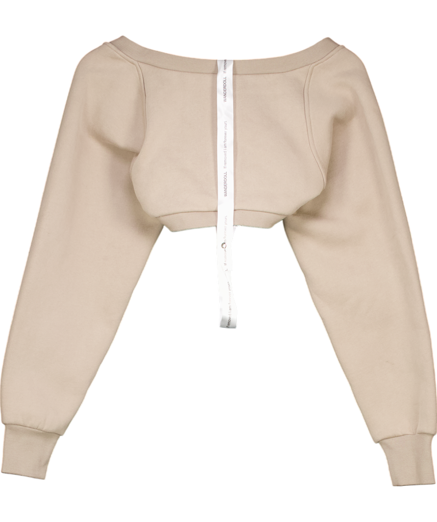 Wanderdoll Beige Everyday Lounge Shrug UK S