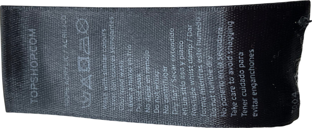 Topshop Cream Open Crochet Dress UK 8