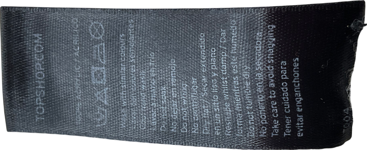 Topshop Cream Open Crochet Dress UK 8