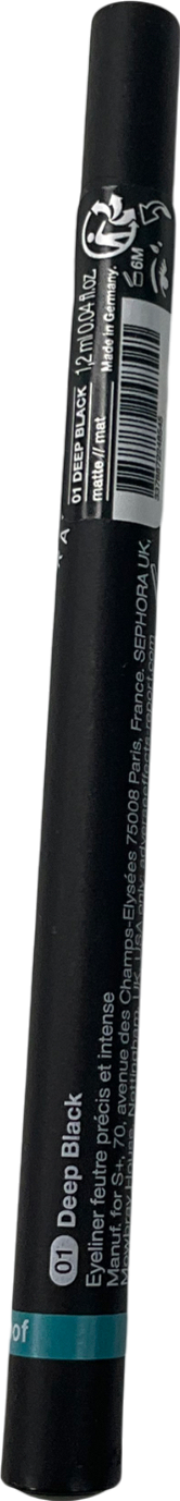 sephora Waterproof 12h Retractable Eyeliner Pencil Deep Black 1.2