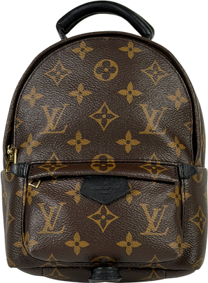 Louis Vuitton Brown LV Monogram Palm Springs Mini Backpack