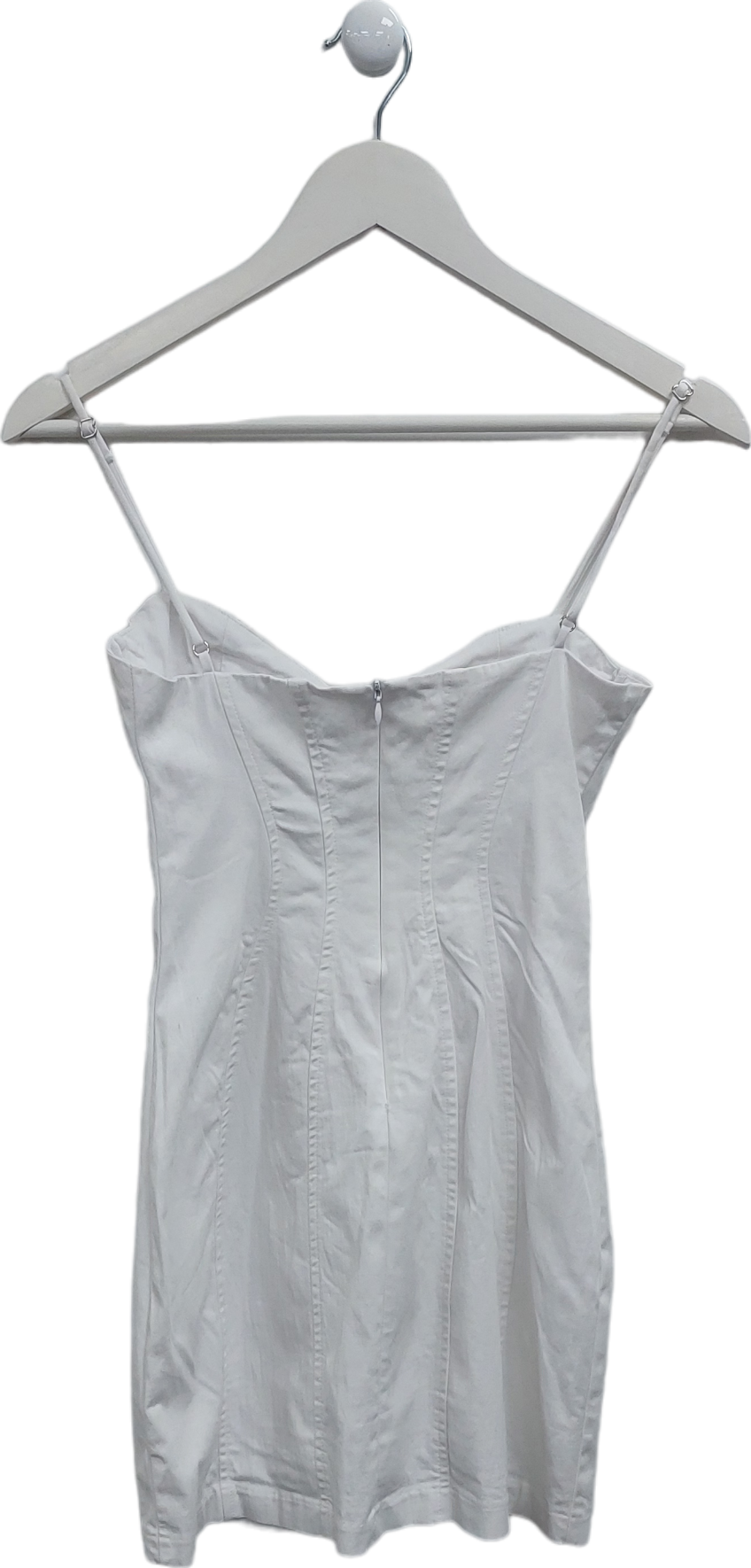 ZARA White Strappy Mini Dress UK XS