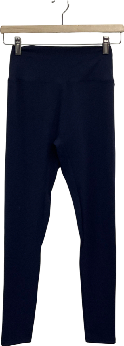 PrettyLittleThing Blue Navy Sculpt High Waisted Gym Leggings UK S