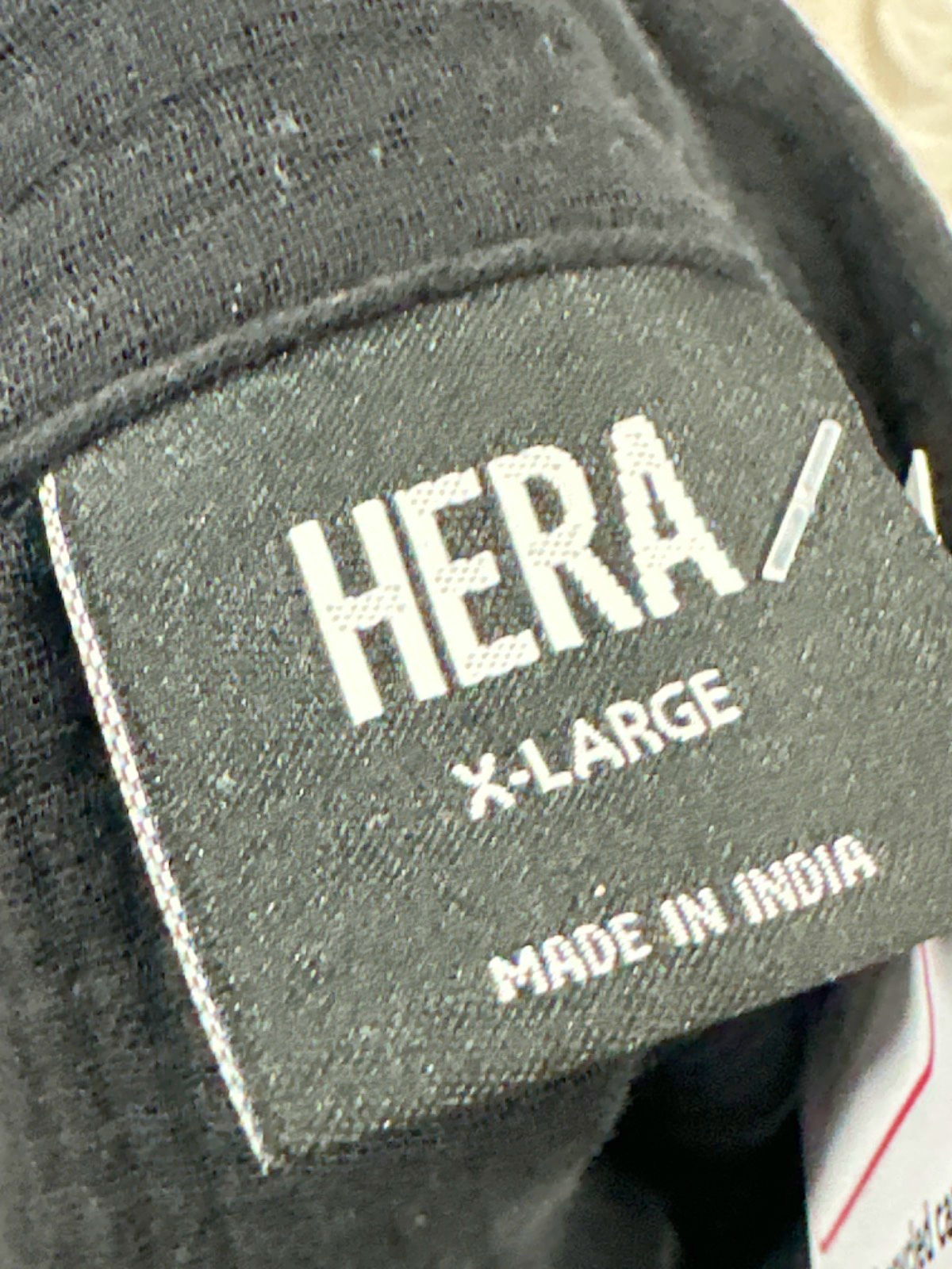 HERA Black Cropped Shirt UK XL