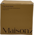 maison zee Clay Body Mask - Ghassoul Clay Orange Blossom 250g