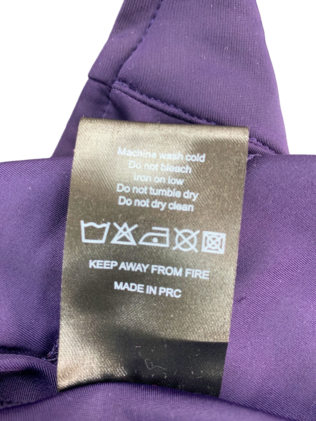 Trapstar Purple Zip-Up Jacket XS