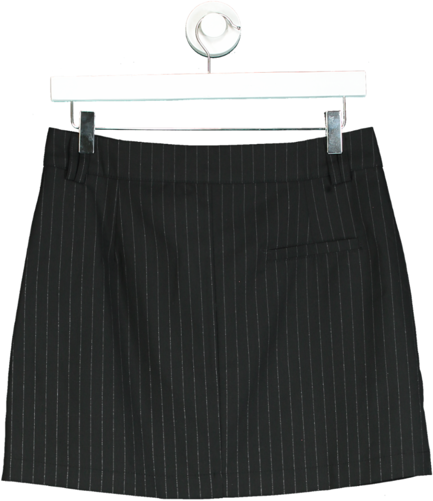 CHPTR-S Black Pinstripe Skirt EU 36 UK 8
