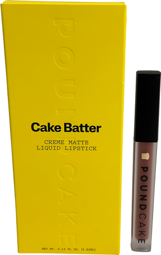 pound cake Cake Batter Semi-matte Liquid Lipstick Gingerbread 3.8ml