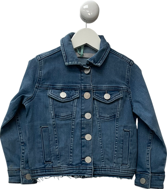 Mintie by Mint Velvet Washed Blue Denim Jacket 4 Years