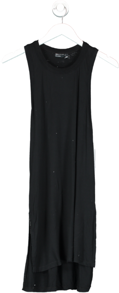 ASOS Black Sleeveless Jersey Mini Dress UK S