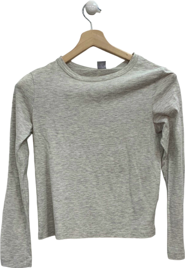Petit Bateau Grey Long Sleeve Top UK M