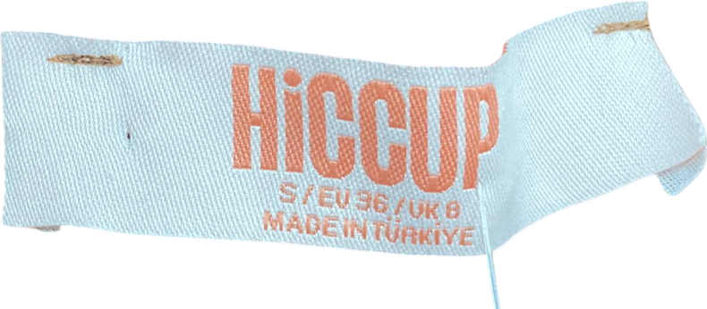 hiccup Oversized Turtleneck Knit Sweater Chestnut Brown UK S