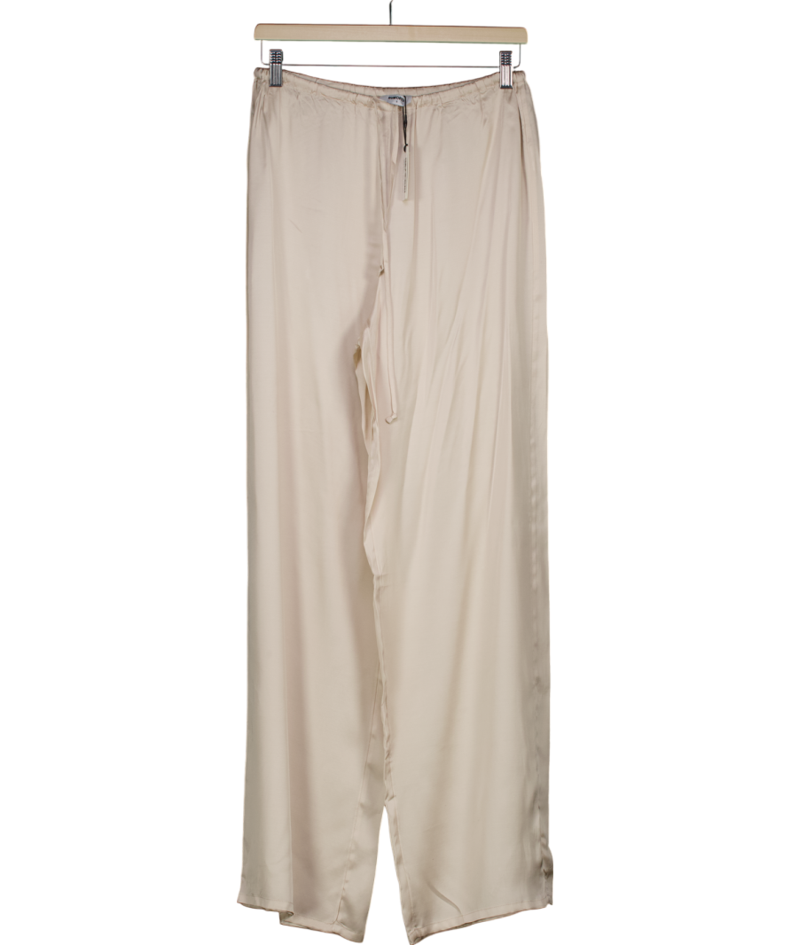 Rumored Beige Easy Drawstring Pant UK S