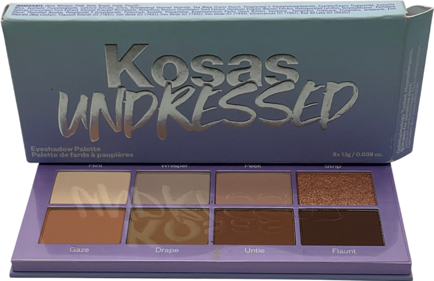 Kosas Undressed Eyeshadow Palette 8x1.1