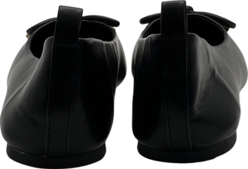 everyday Black Wide Fit Round Toe Ballerina Flats UK 5 EU 38 👠