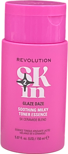 Revolution Skin Glaze Daze Ceramide Soothing Milky Toner Essence 150ml