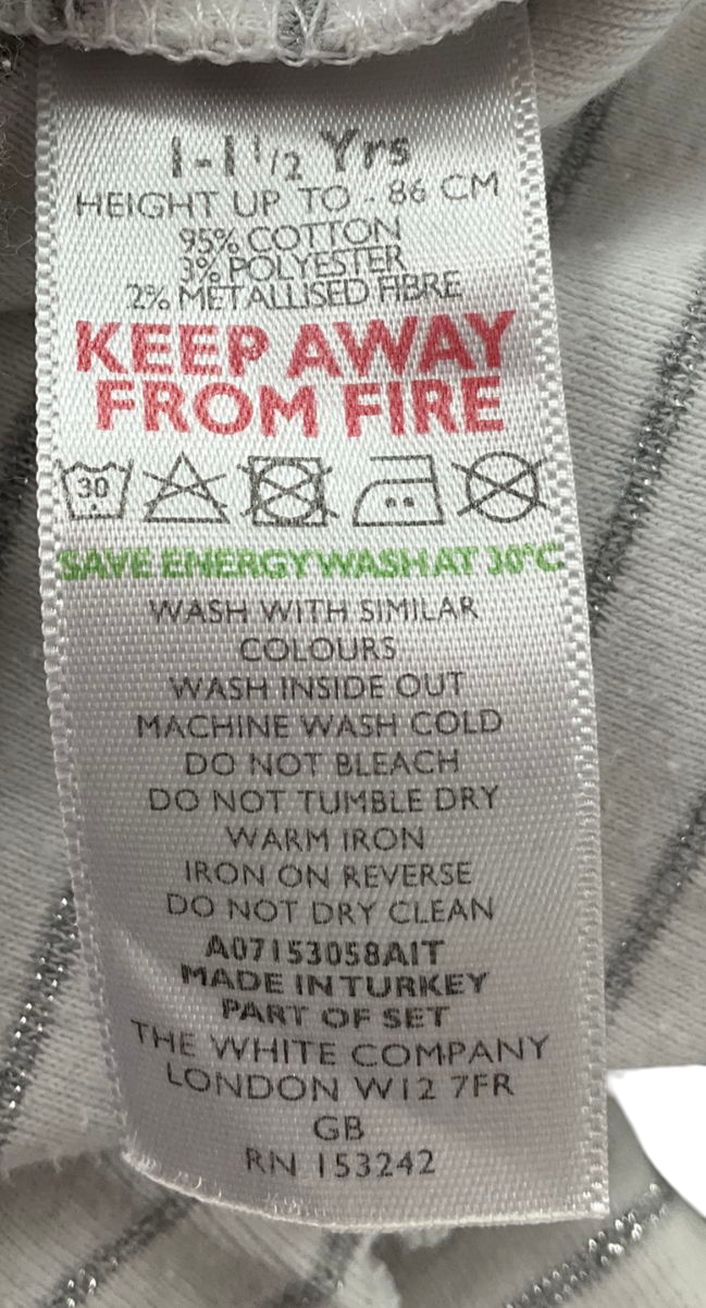 The Little White Company White Ballerina Set 1 Year