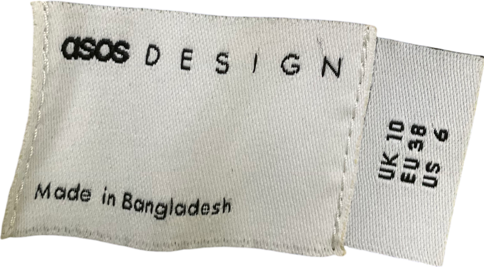 ASOS Green Linen Blend Pleated Shorts UK 10