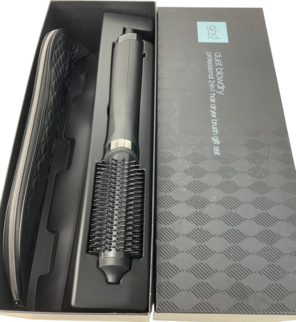 GHD Duet Blowdry Hair Dryer Brush Boxed