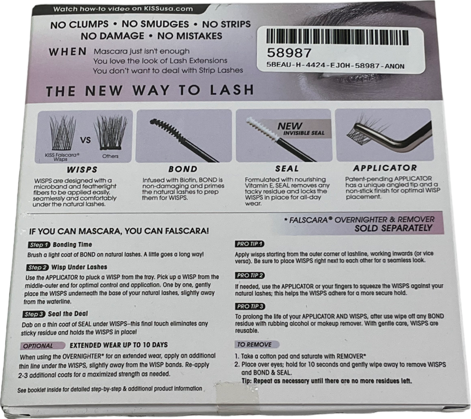 kiss Start Kit Lengthening Lashes 798383 One size