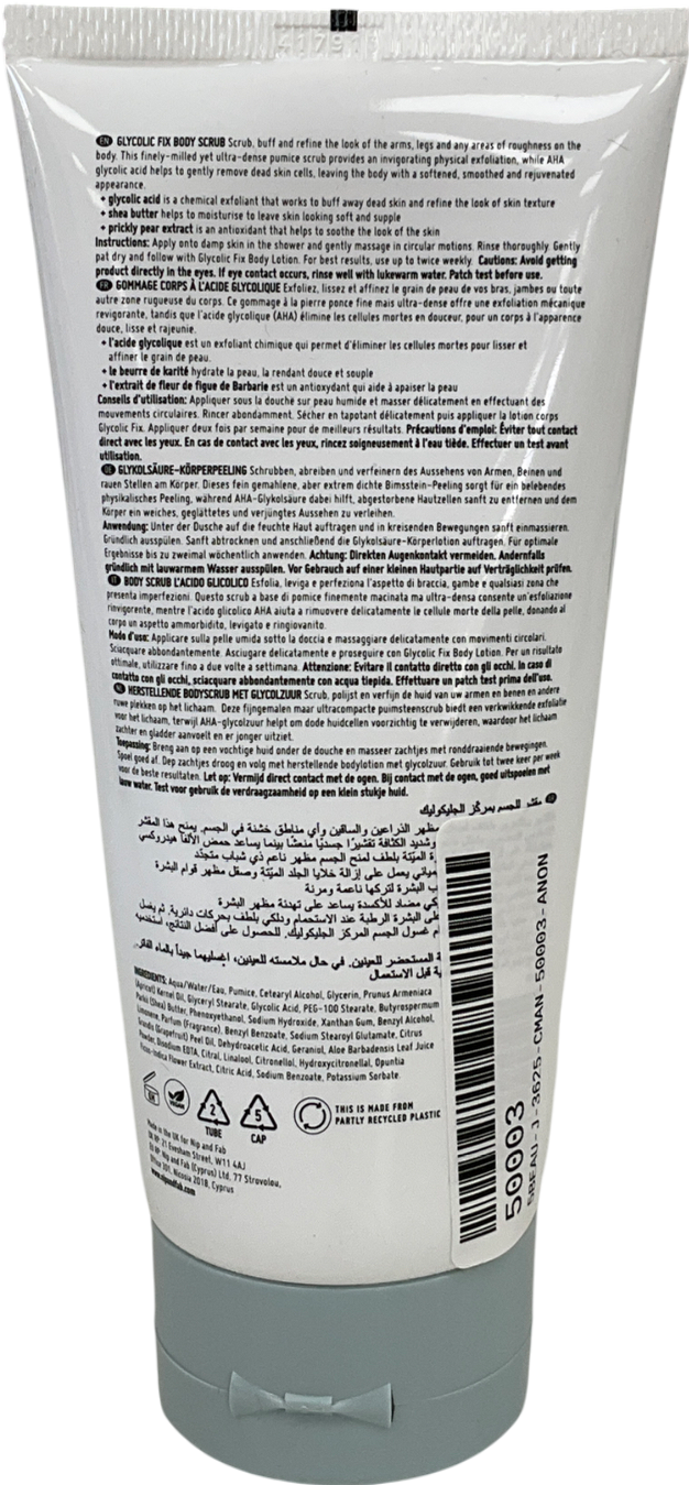 Nip+Fab Glycolic Fix Body Scrub 200ml