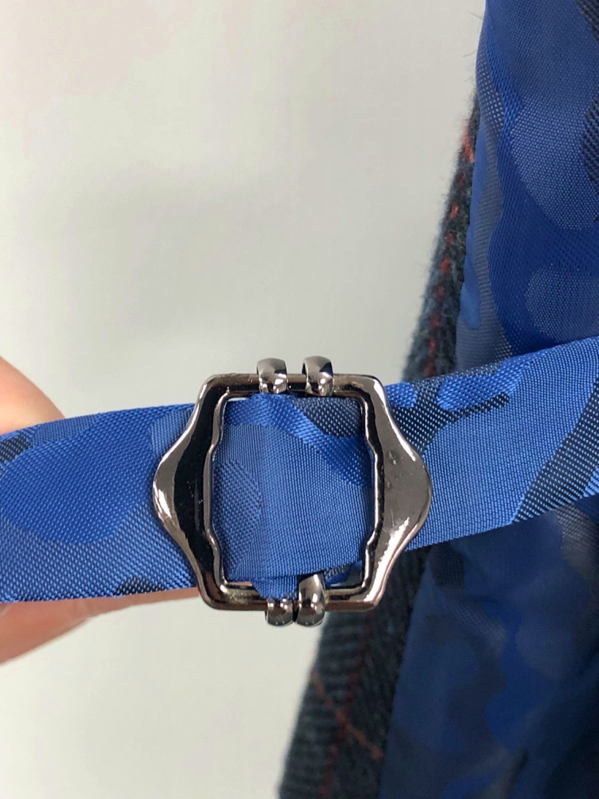 Marc Darcy Blue Eton Checked Waistcoat UK 40