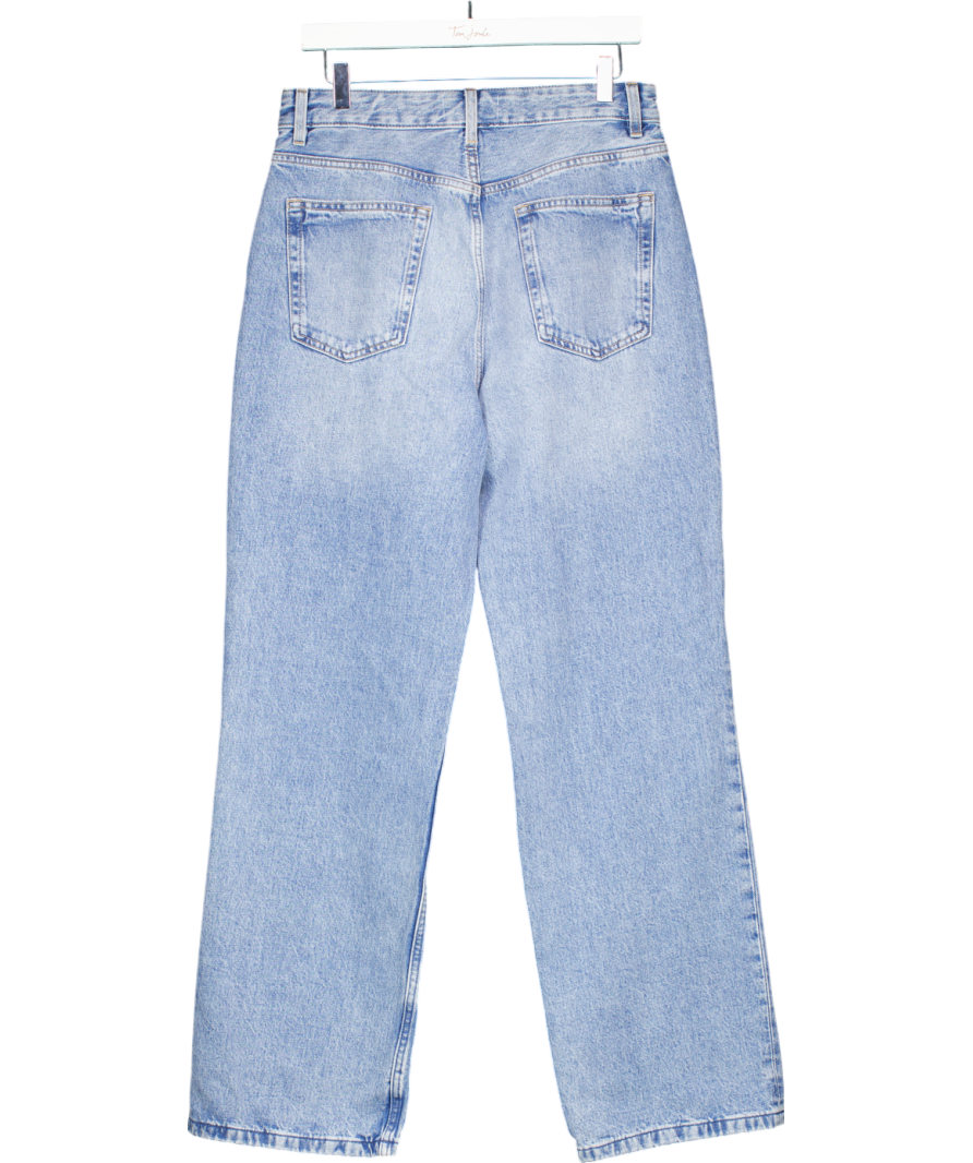 Threadbare Blue Boston Wide Leg Jeans UK 12