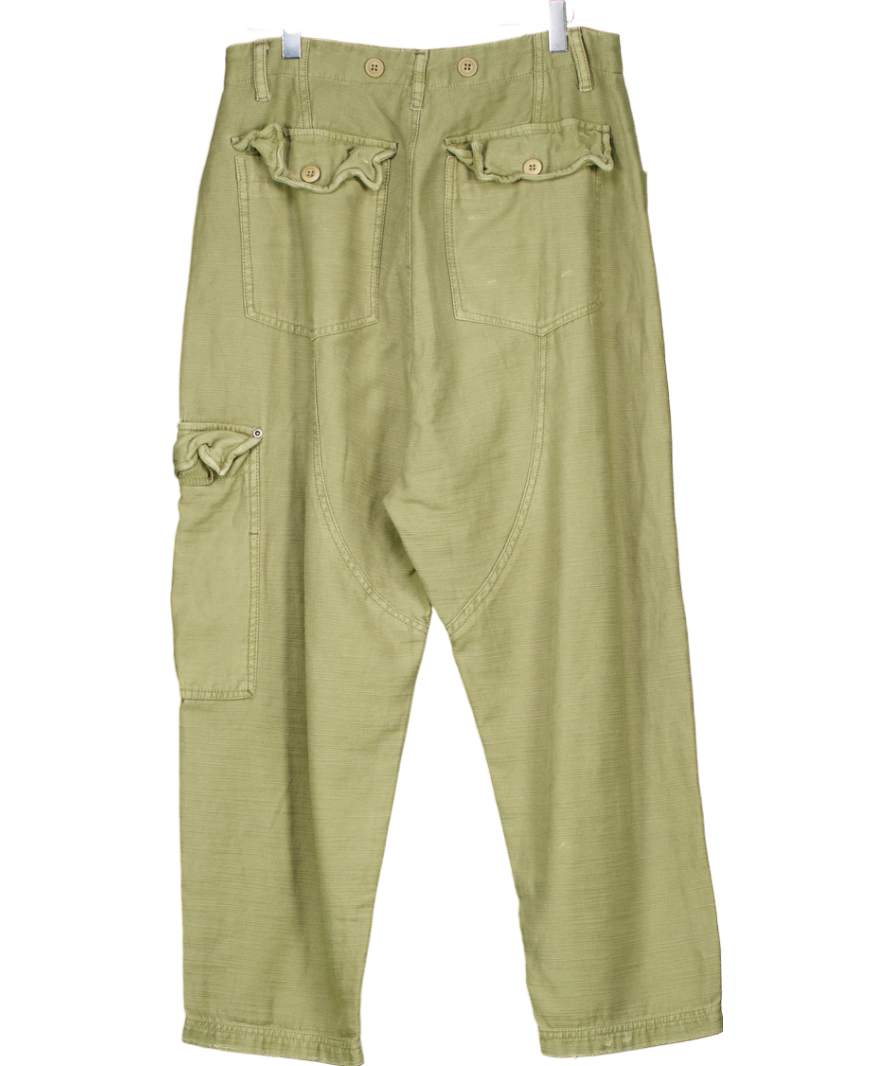 Free People Green Bay To Breakers Trousers UK XS