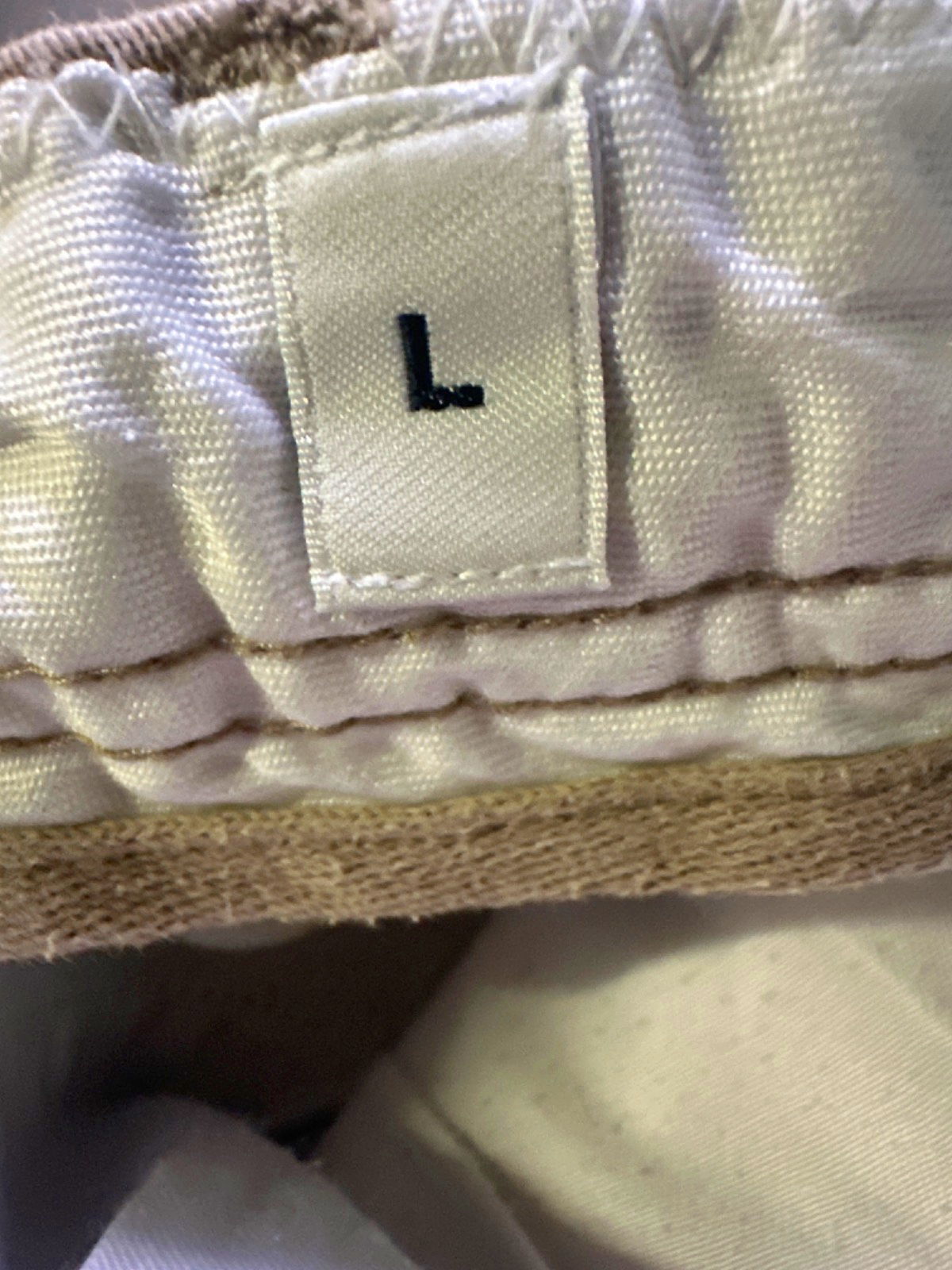 Jack & Jones Beige Cargo Shorts UK L