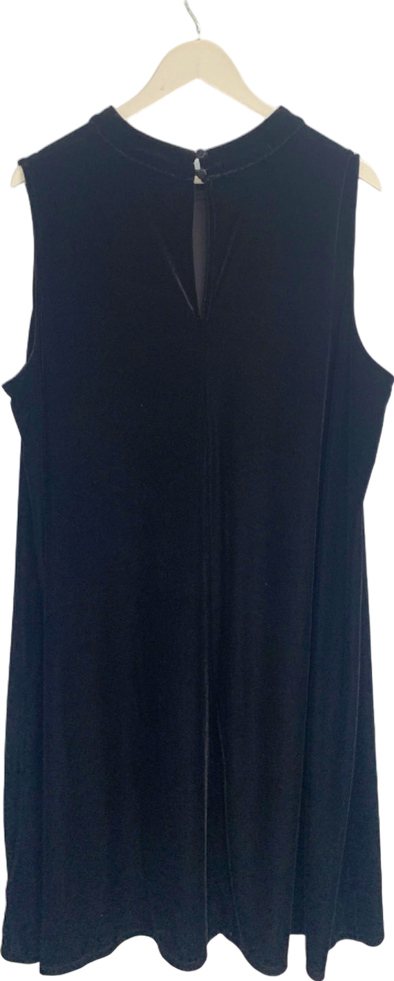 Joanna Hope Black Sleeveless Dress UK XXL