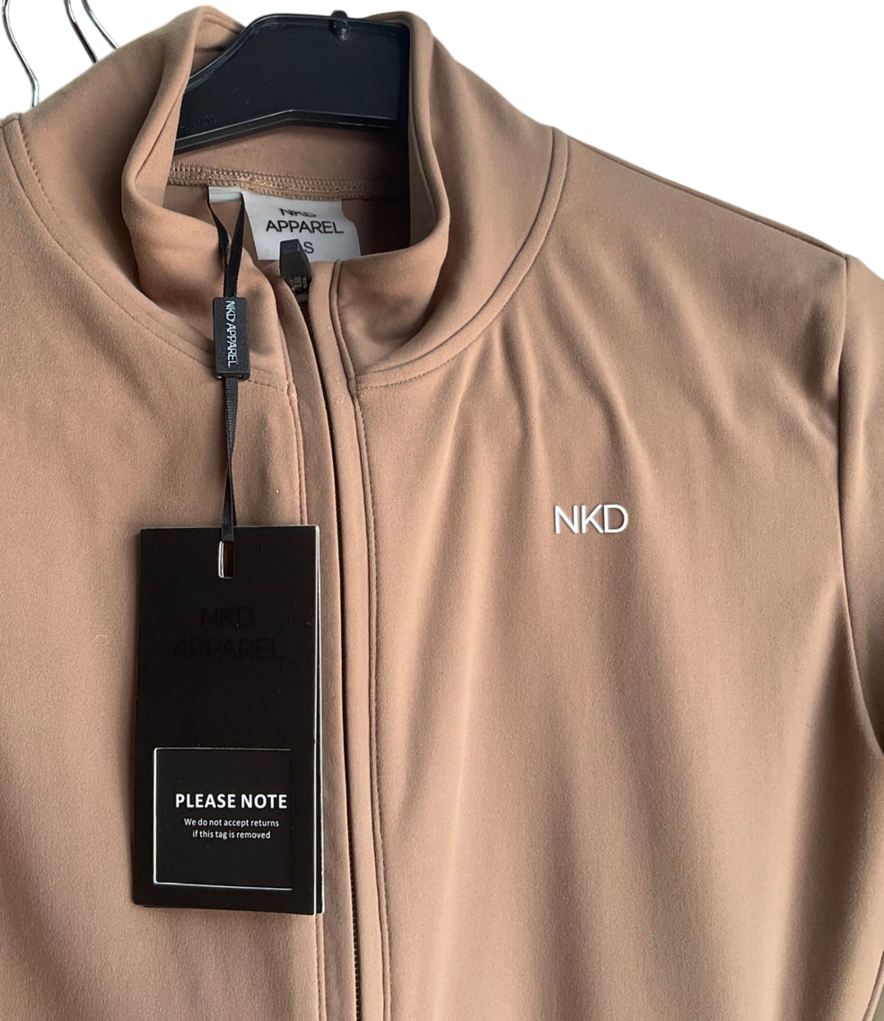 NKD Apparel Nude Unitard UK S