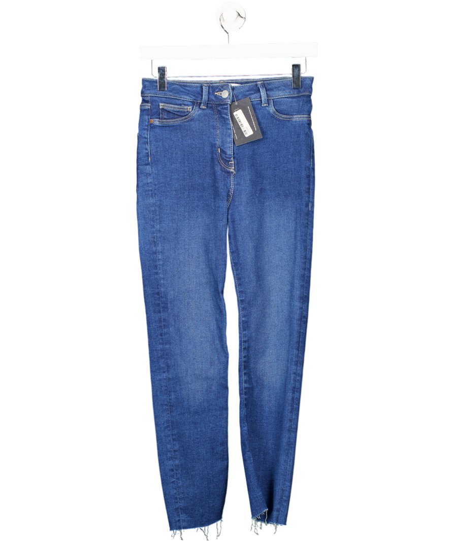 Next Blue Contour Flex Skinny Jeans UK S