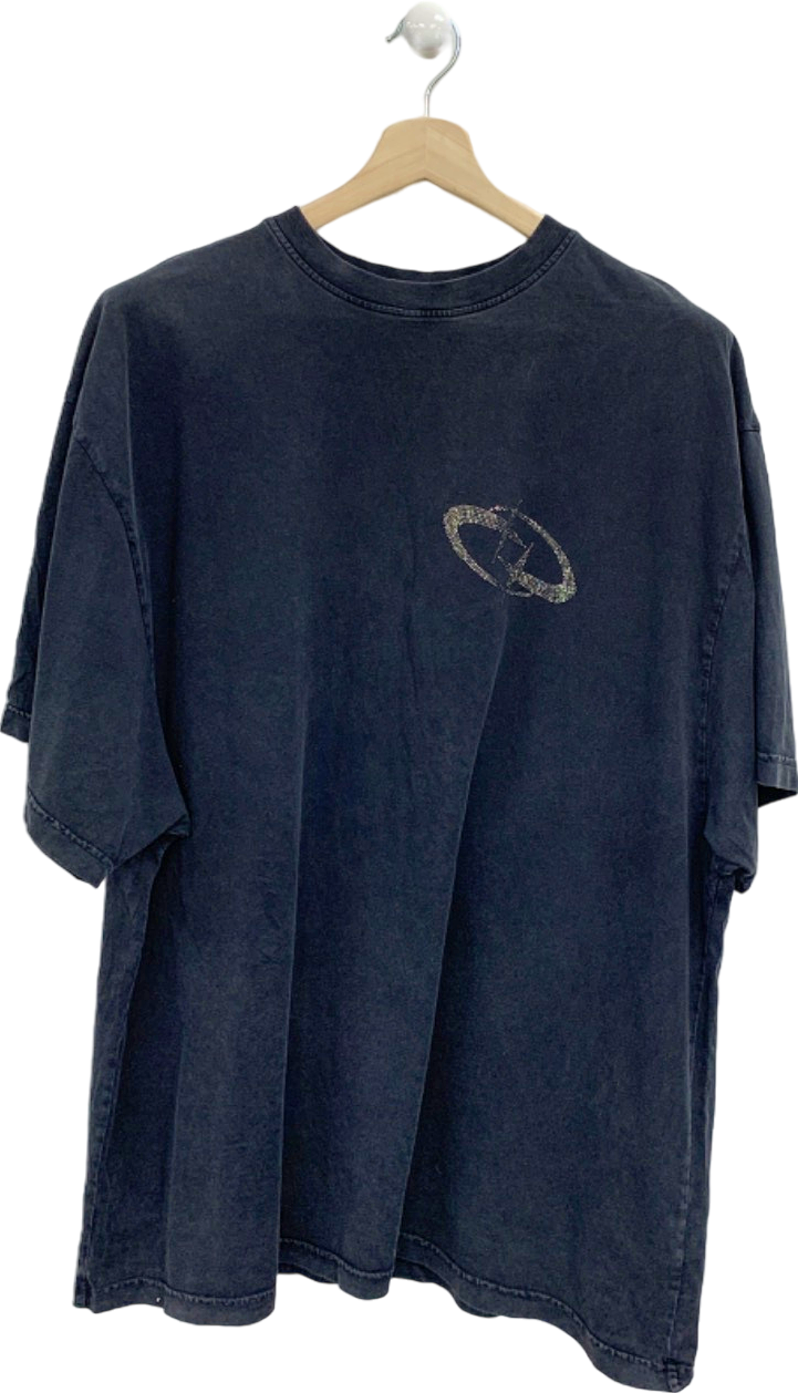 Arcana Black Graphic T-Shirt UK XL